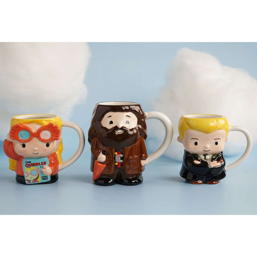Taza 3D de cerámica de Luna Lovegood con The Quibbler - 5