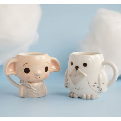 Taza 3D de cerámica con forma de Hedwig de Harry Potter - 5