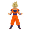 Figura Banpresto de Son Goku Super Saiyan II con uniforme naranja y azul