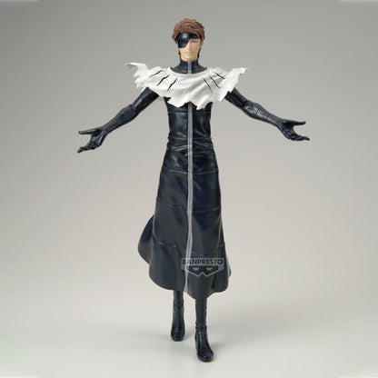 Figura de Aizen Sosuke de Bleach con atuendo negro y capa blanca - 2