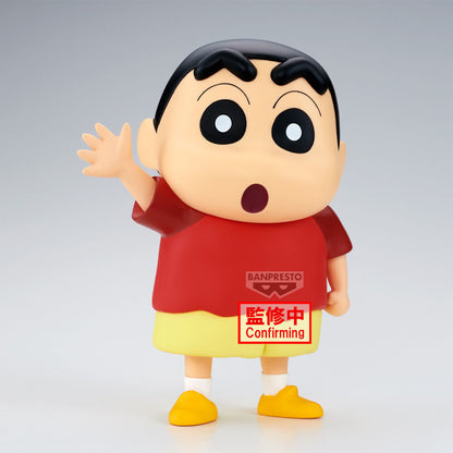 Figura de Shinnosuke Nohara de Crayon Shinchan con camiseta roja - 2