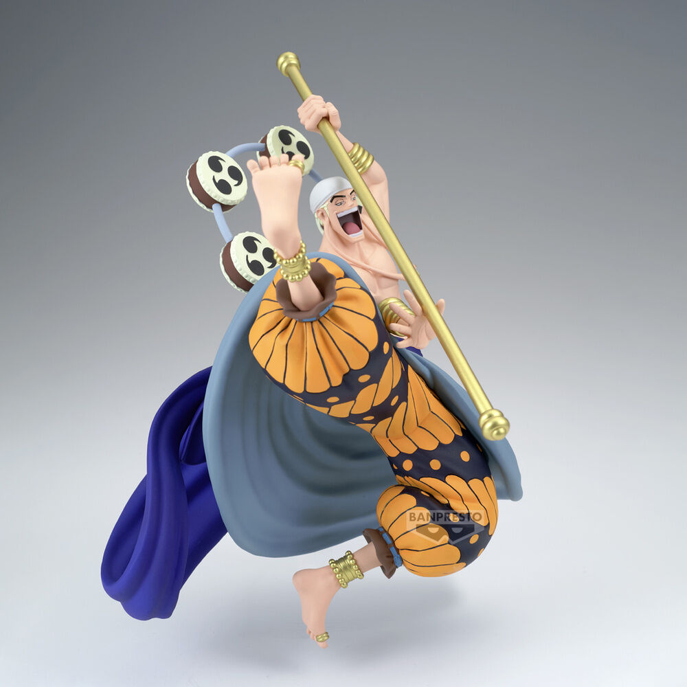 Figura de Enel de One Piece con bastón dorado y tambores - 3