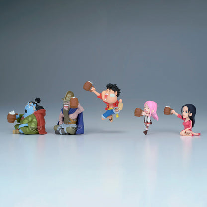 Figura BANPRESTO World Collectable Figure Banquet 1 de One Piece de 7 cm - 3