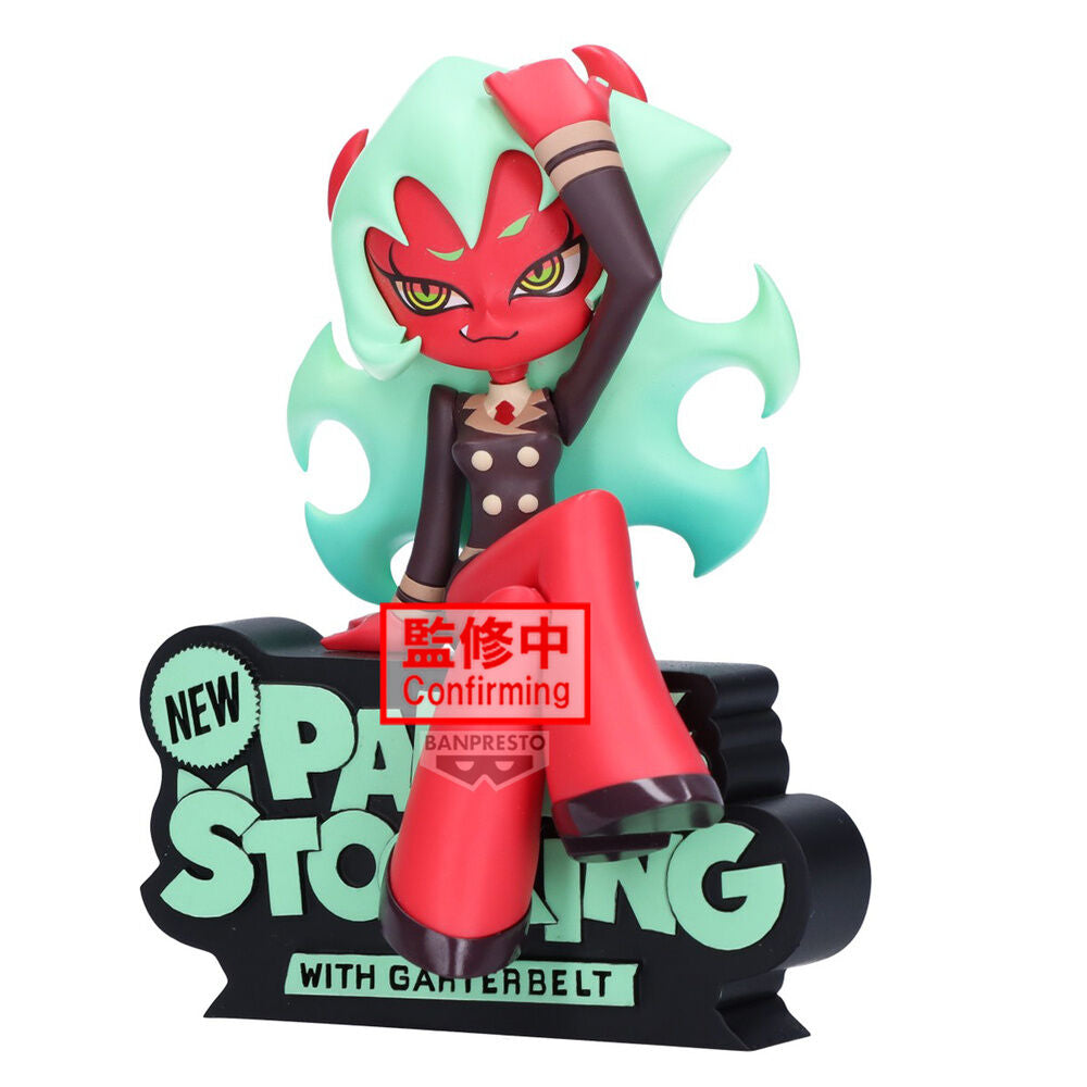 Figura de Scanty de New Panty Stocking with Garterbelt sobre base decorada - 3