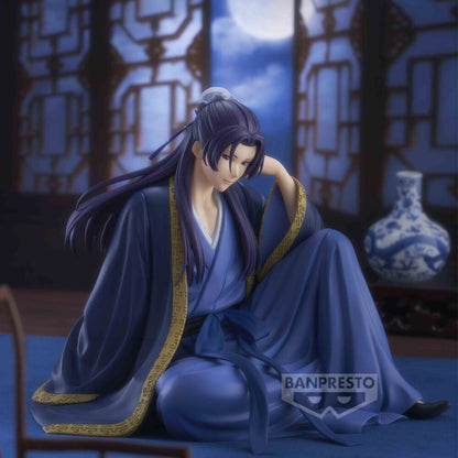 Figura de Jinshi de The Apothecary Diaries sentado con vestimenta azul - 3