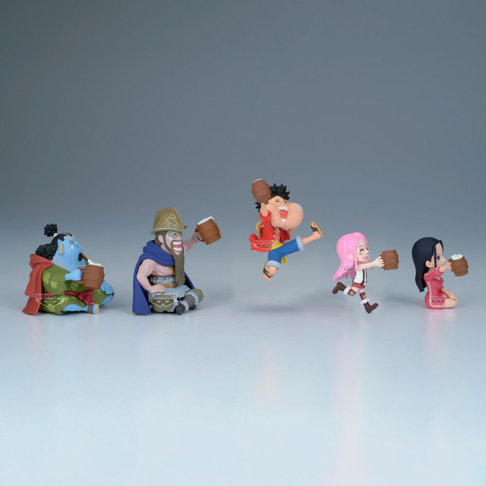 Figura BANPRESTO World Collectable Figure Banquet 1 de One Piece de 7 cm - 4