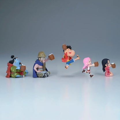 Figura BANPRESTO World Collectable Figure Banquet 1 de One Piece de 7 cm - 4
