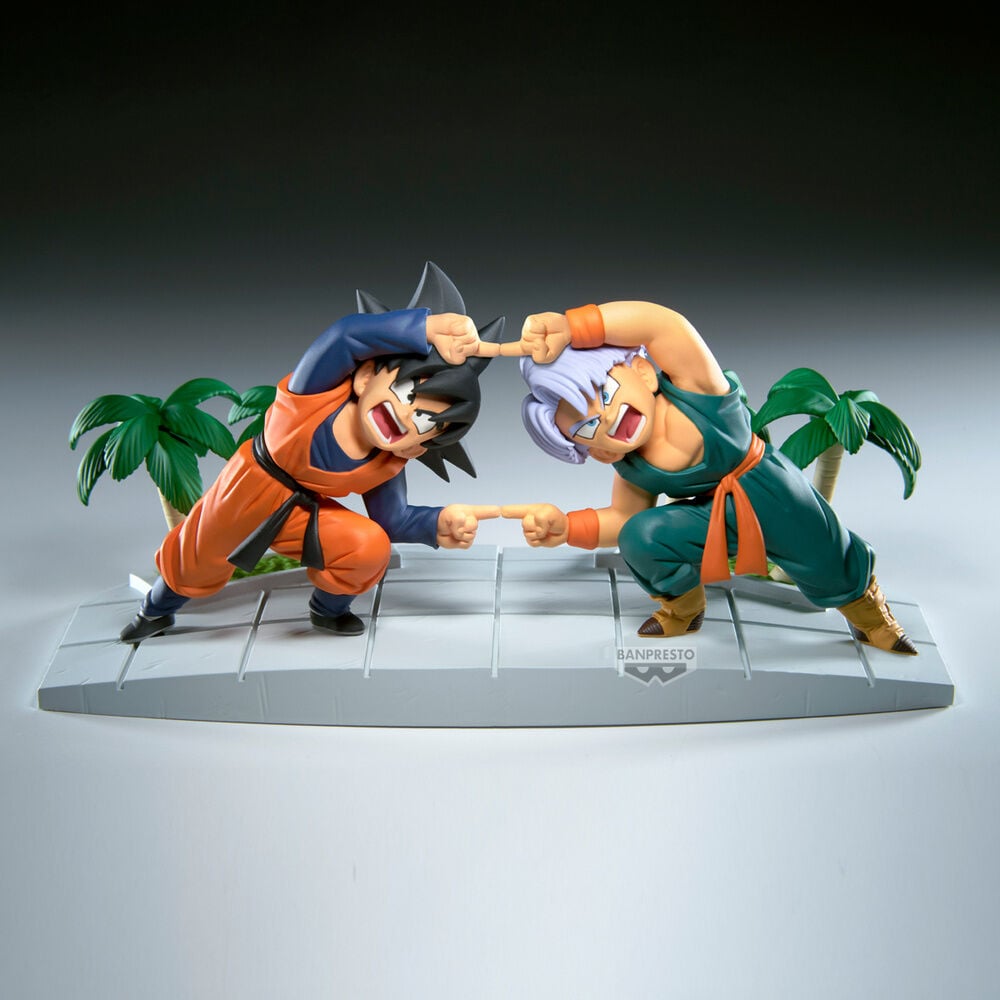Figura de Son Goten y Trunks de Dragon Ball Z en pose conjunta - 4