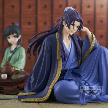 Figura de Jinshi de The Apothecary Diaries sentado con vestimenta azul - 5