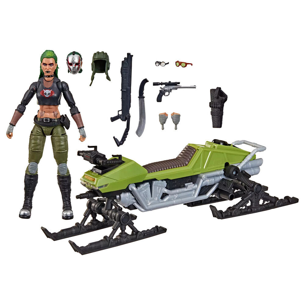 Figura Zanya y Dreadnok Chameleon G.I. Joe Classified Series en caja - 3
