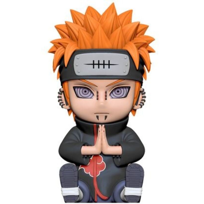 Figura hucha de Pain de Naruto Shippuden con uniforme de Akatsuki