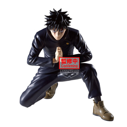 Figura de Megumi Fushiguro Maximatic de Jujutsu Kaisen en pose agachada