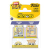 Blíster Funko Bitty POP! con las figuras Minions Bob Pijama y Dave Turista