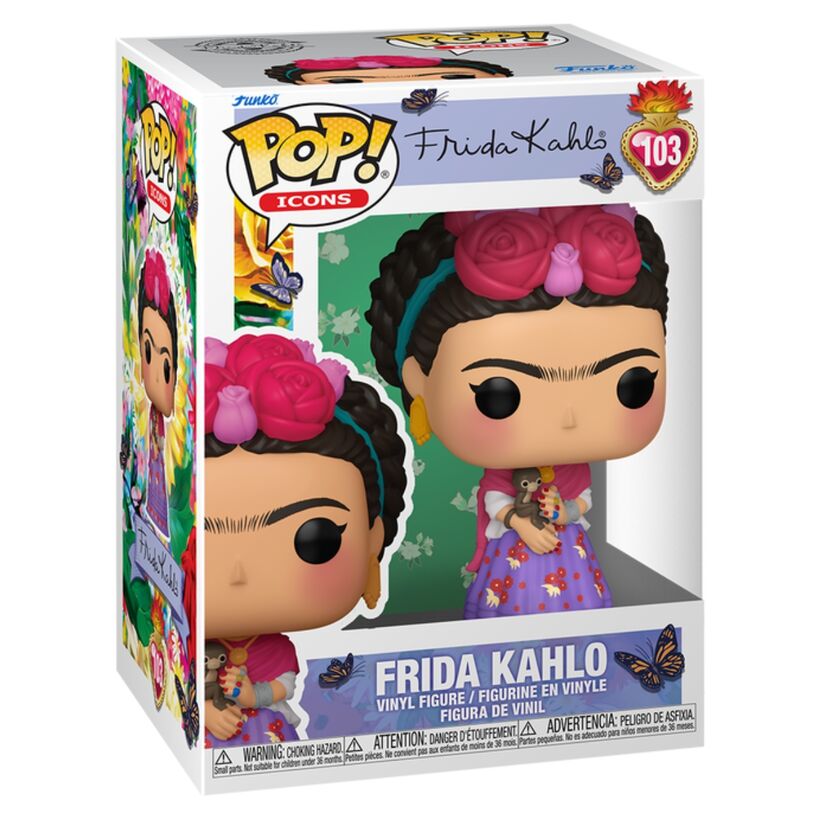 Figura Funko POP! de Frida Kahlo con corona de flores - 2