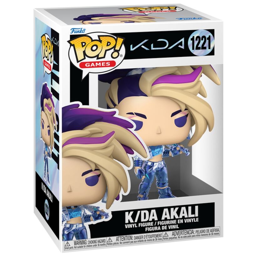 Figura Funko POP! de K/DA Akali de League of Legends - 2