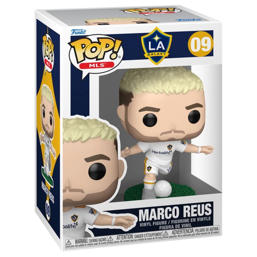 Figura Funko POP! de Marco Reus con equipación del LA Galaxy y balón - 2