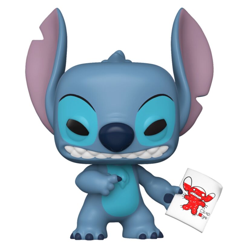 Figura Funko POP Chase de Stitch con Mood Chart en caja - 2