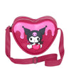 Bolso corazón fucsia de Kuromi con diseño Cherry