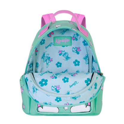 Mochila Fantasy de Minnie Disney verde agua con unicornio y arcoíris - 2
