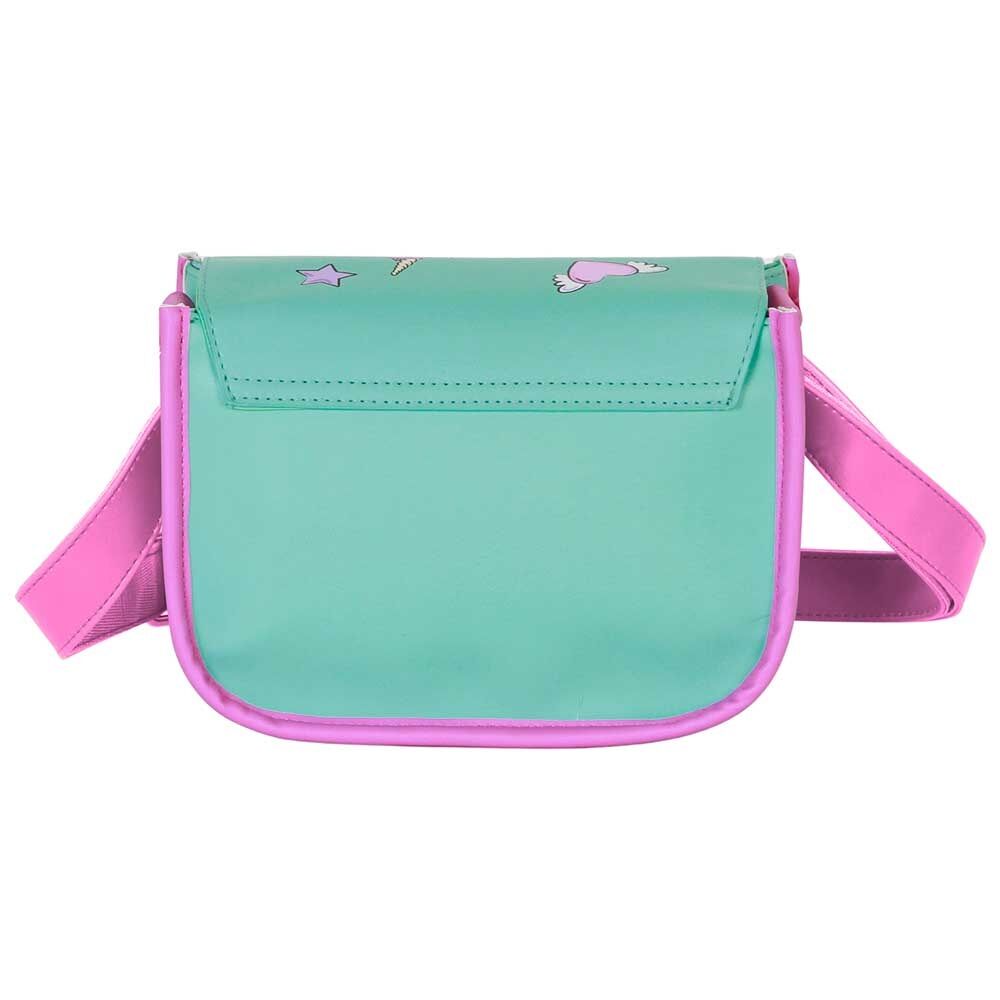 Bandolera Fantasy de Minnie Disney verde y rosa con unicornio - 3