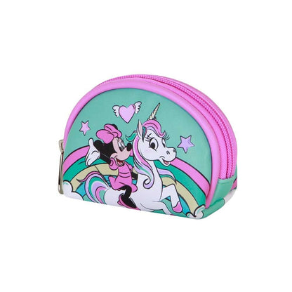 Monedero Fantasy de Minnie Disney con unicornio y arcoíris