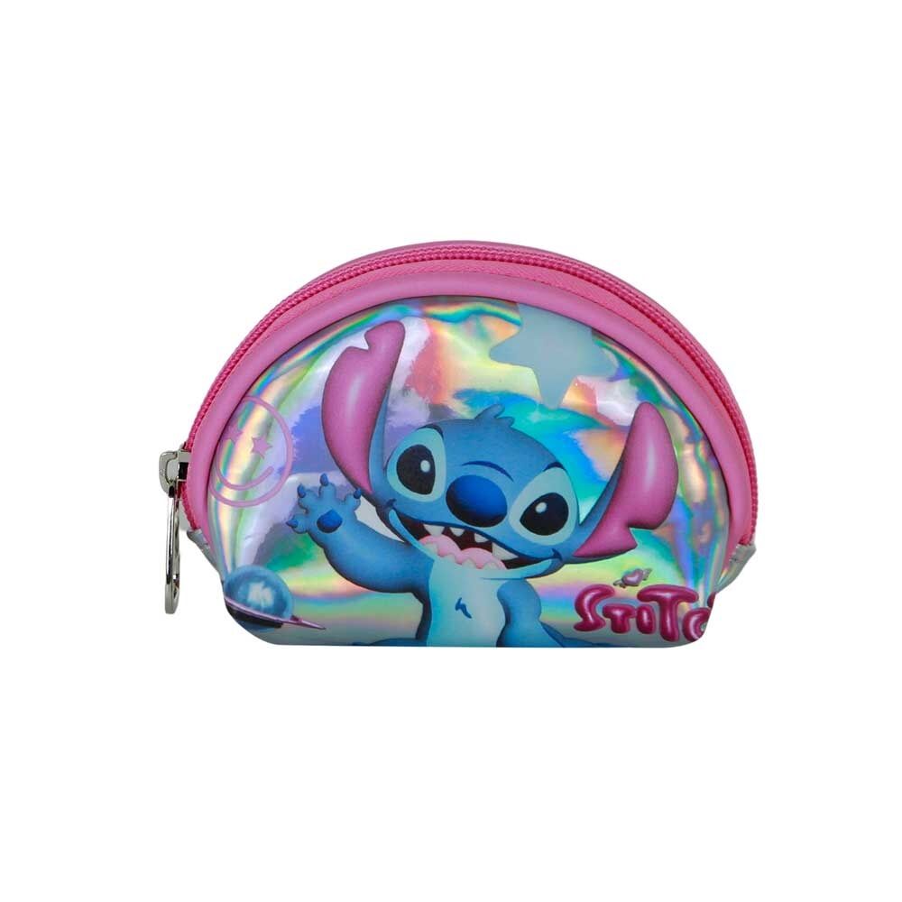 Monedero rosa holográfico de Stitch Disney - 2