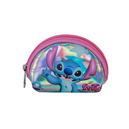 Monedero rosa holográfico de Stitch Disney - 2