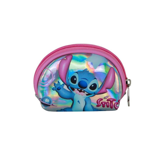 Monedero rosa holográfico de Stitch Disney - 3