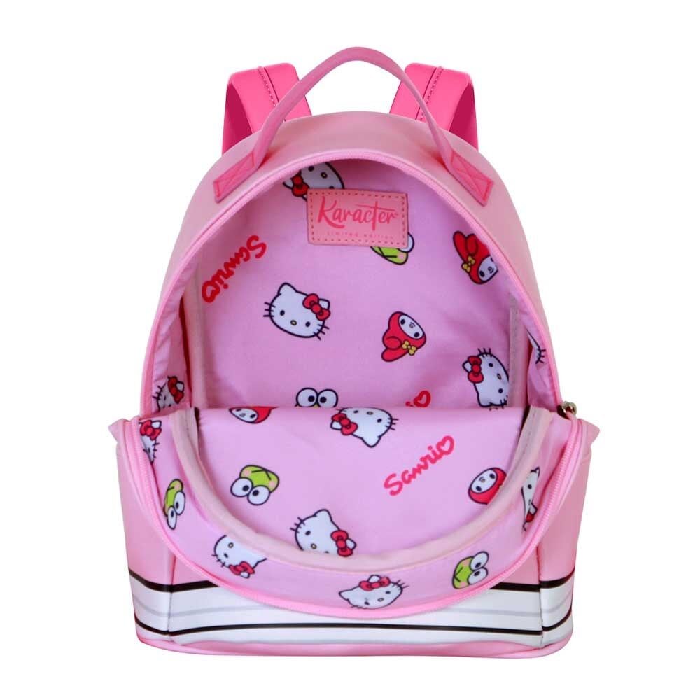 Mochila rosa Sneaker de Hello Kitty con bolsillo frontal - 2