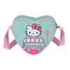 Bolso corazón Van de Hello Kitty en verde menta y rosa