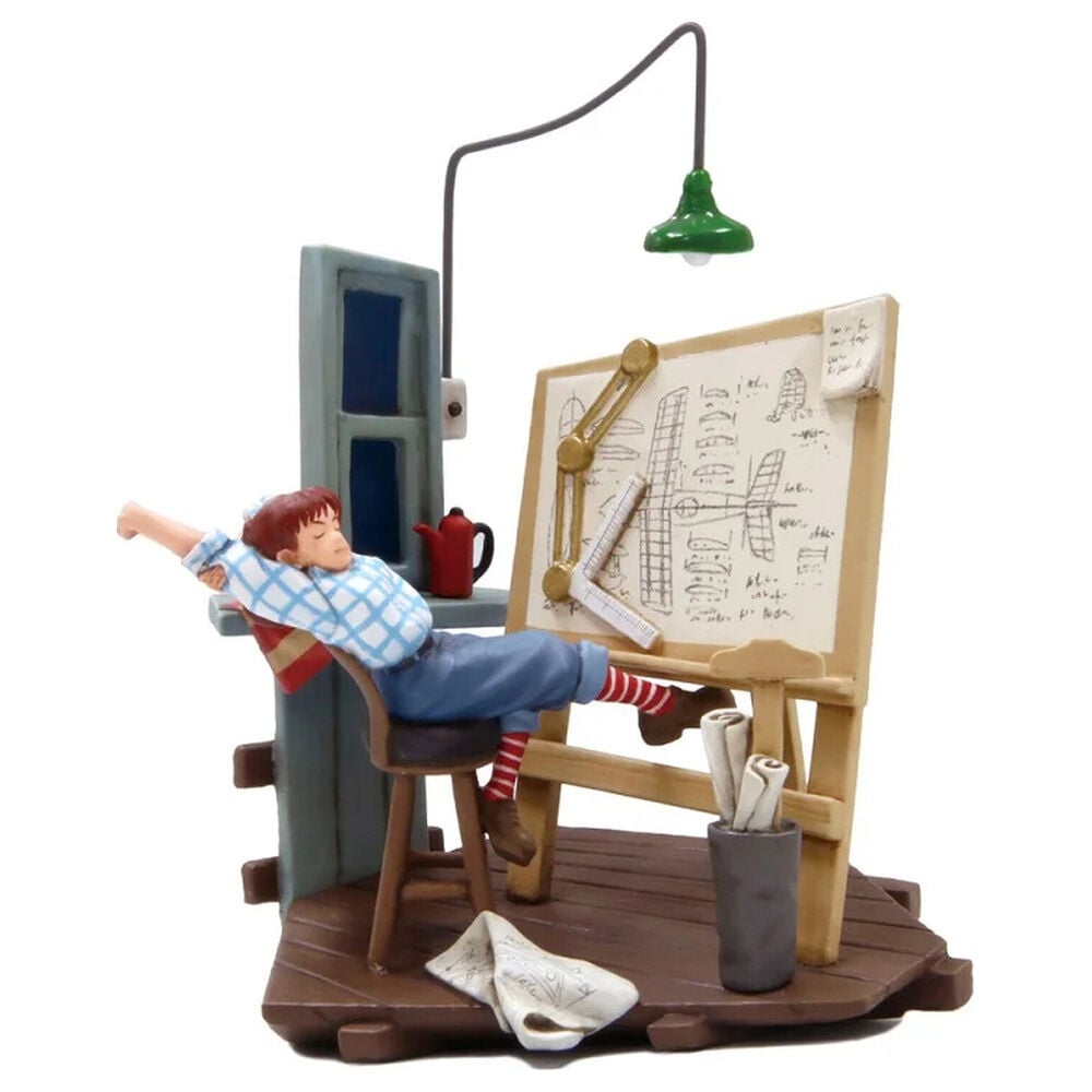 Model Kit Fio Sleepless de Porco Rosso a escala 1:48 con pizarra y lámpara