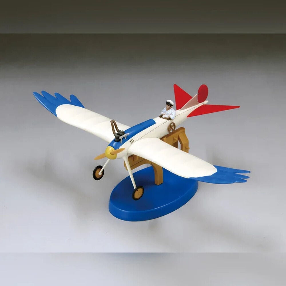 Maqueta a escala 1:48 del avión con forma de ave de The Wind Rises