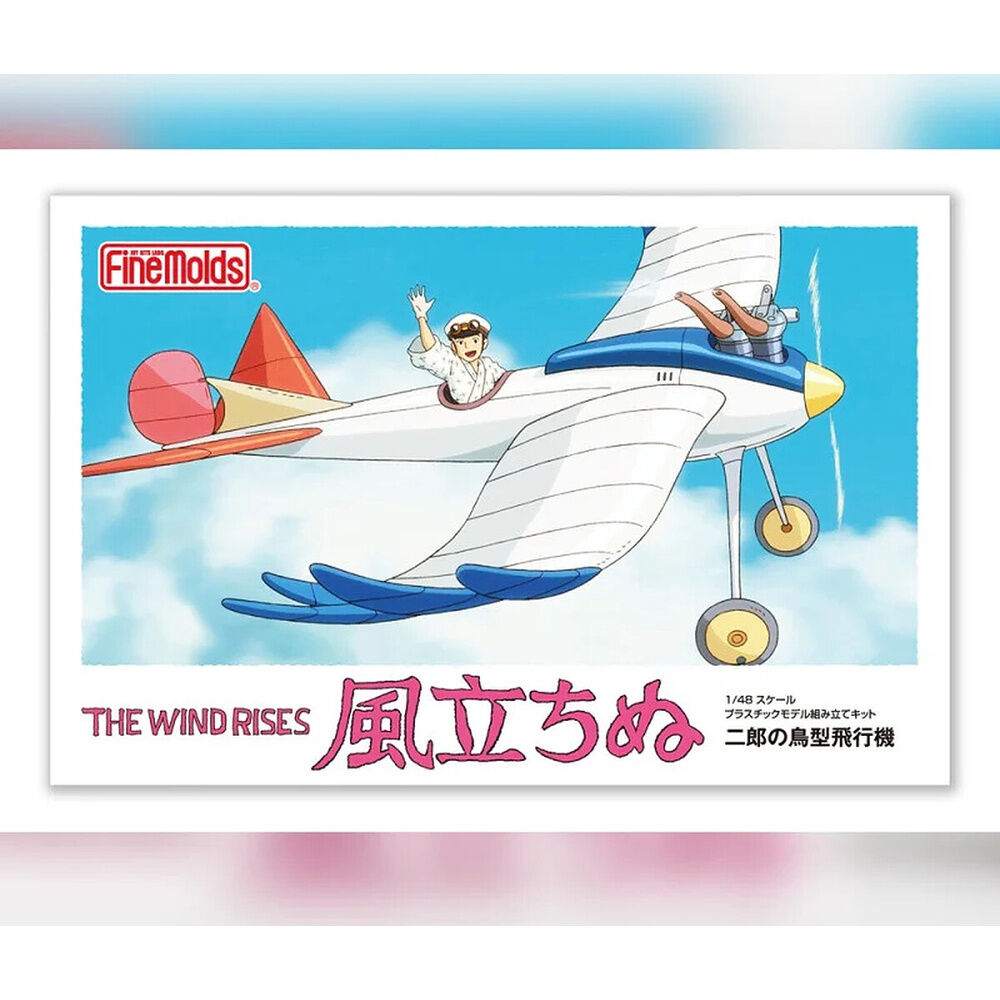 Maqueta a escala 1:48 del avión con forma de ave de The Wind Rises - 3