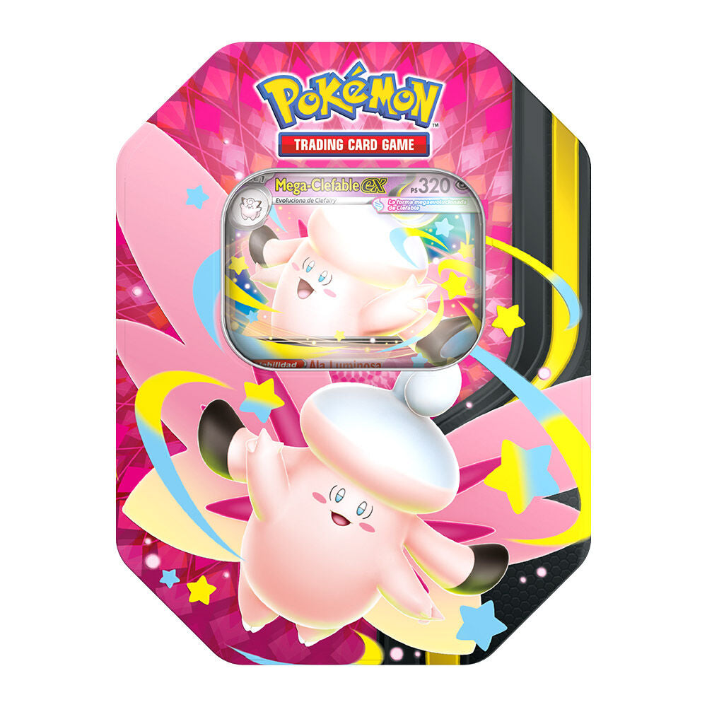 Latas Pokémon TCG Summer ex en dos diseños, con Gengar y un Pokémon de tonos rosas - 2