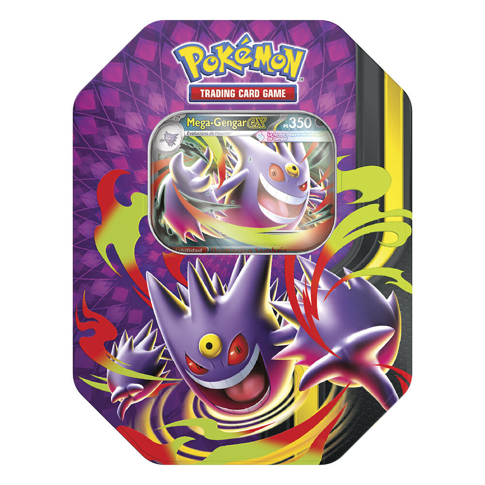 Latas Pokémon TCG Summer ex en dos diseños, con Gengar y un Pokémon de tonos rosas - 3