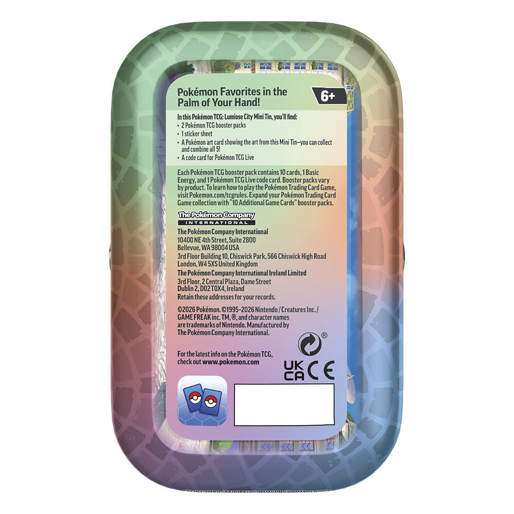 Mini latas Pokémon TCG Summer ex con cinco diseños surtidos - 7