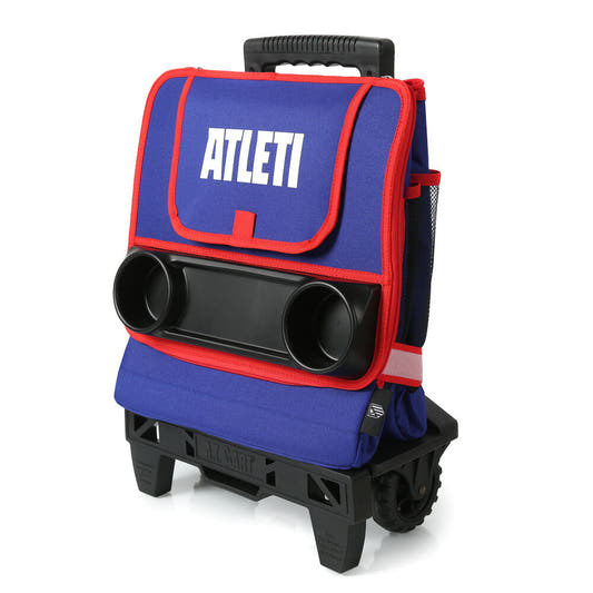 Bolsa porta alimentos con carrito y ruedas del Atlético de Madrid - 2
