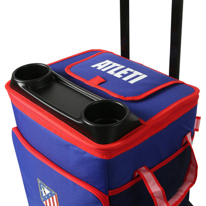 Bolsa porta alimentos con carrito y ruedas del Atlético de Madrid - 3