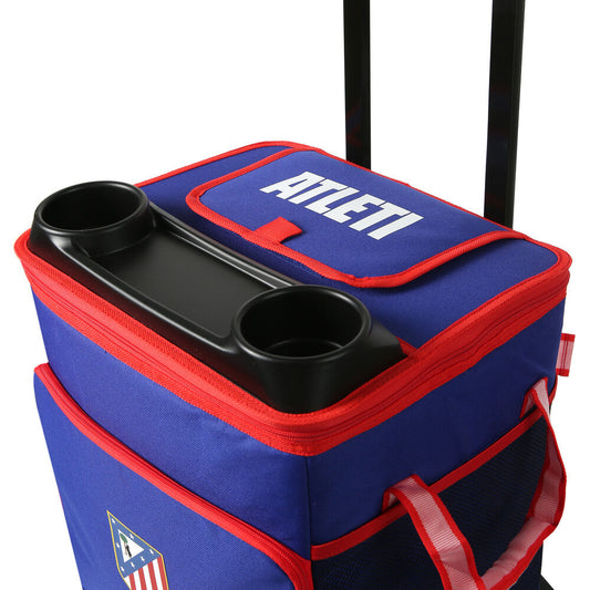 Bolsa porta alimentos con carrito y ruedas del Atlético de Madrid - 3