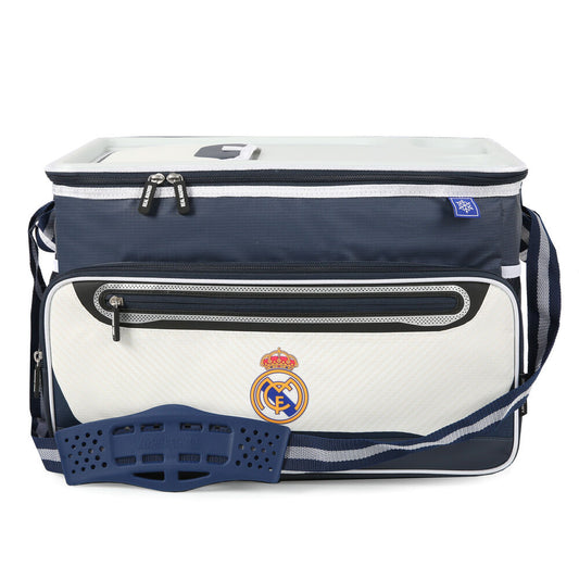 Bolsa porta alimentos plegable del Real Madrid en azul marino y blanco - 4