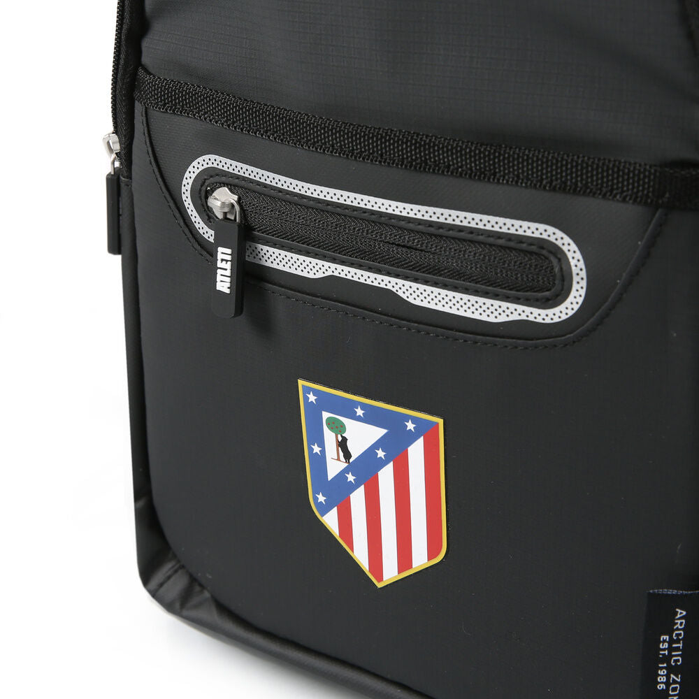 Mochila térmica porta alimentos negra del Atlético de Madrid - 4