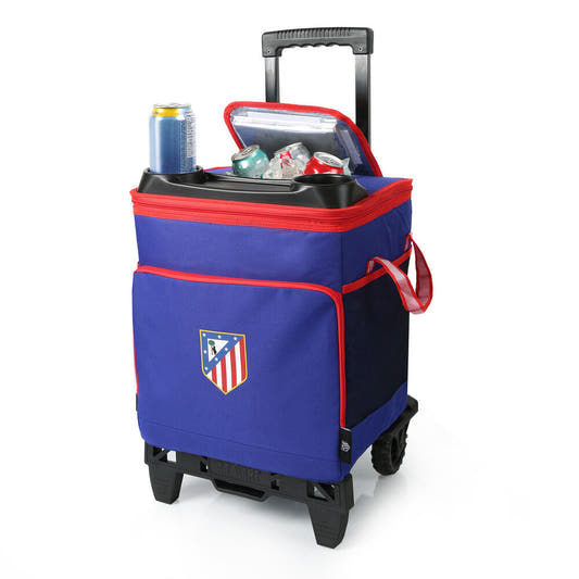 Bolsa porta alimentos con carrito y ruedas del Atlético de Madrid - 4