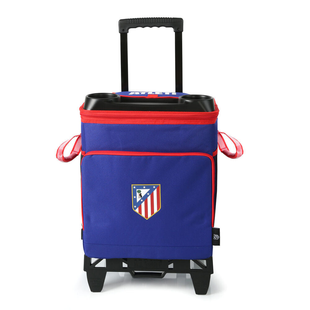 Bolsa porta alimentos con carrito y ruedas del Atlético de Madrid - 5