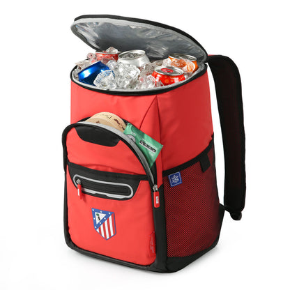 Mochila térmica porta alimentos del Atlético de Madrid en rojo y negro - 6