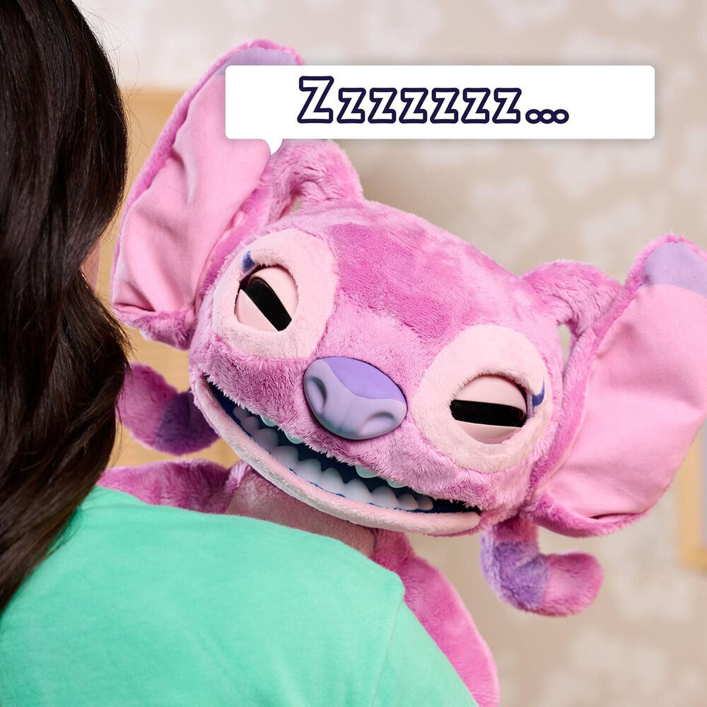 Peluche interactivo Angel Stitch Disney rosa de 43 cm - 6