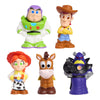 Set de cinco figuras de baño de Toy Story con Buzz, Woody, Jessie, Tiro al Blanco y Zurg
