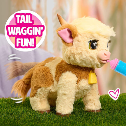 Peluche interactivo FurReal Maggie con biberón de juguete - 4