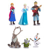 Blíster con seis figuras de personajes de Frozen Disney