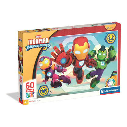 Puzzle maxi Clementoni de Iron Man Marvel con 60 piezas
