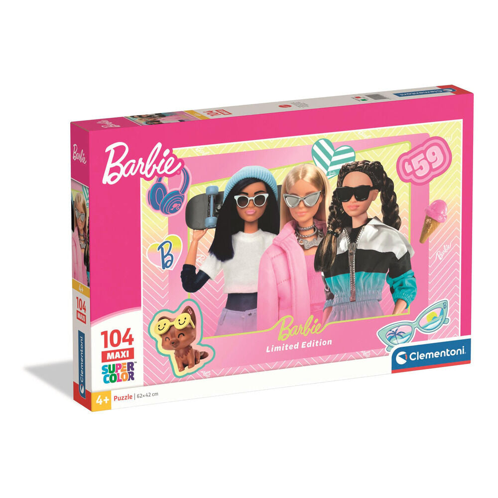 Puzzle Maxi Barbie Clementoni de 104 piezas